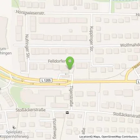 Standortübersicht der Tankstelle Aral Tankstelle in 70563 Stuttgart