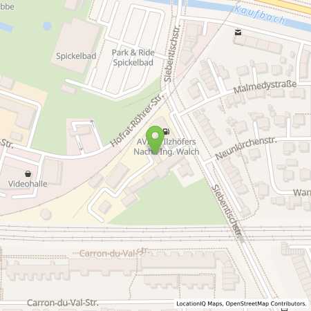 Standortübersicht der Benzin-Super-Diesel Tankstelle: AVIA Tankstelle in 86161, Augsburg
