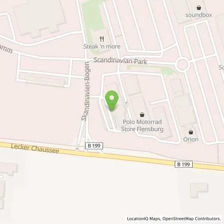 Standortübersicht der Tankstelle team Tankstelle Handewitt-Scandinavian Park in 24983 Handewitt