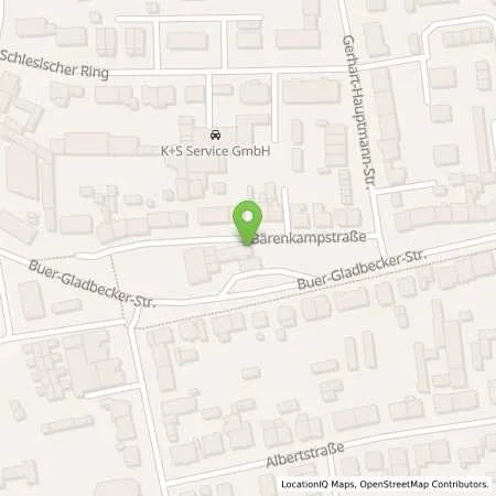 Standortübersicht der Tankstelle Tank & Wasch Rohsiepe in 45894 Gelsenkirchen (Buer)