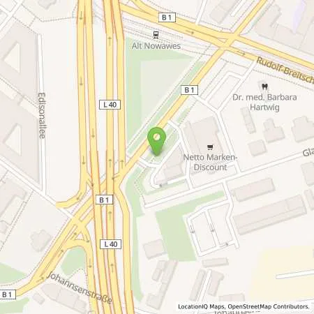 Standortübersicht der Tankstelle Potsdam, Friedrich-List-Str. 11 in 14482 Potsdam