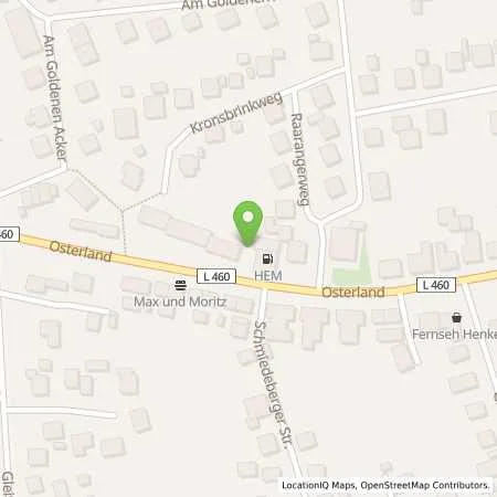 Standortübersicht der Tankstelle Springe, Süllbergstr. 2 in 31832 Springe