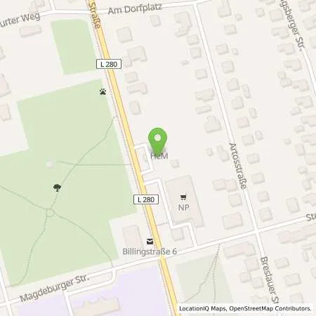 Standortübersicht der Tankstelle Unterlüß, Müdener Str. 47 in 29345 Unterlüß