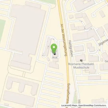 Standortübersicht der Tankstelle Aral Tankstelle in 85521 Ottobrunn