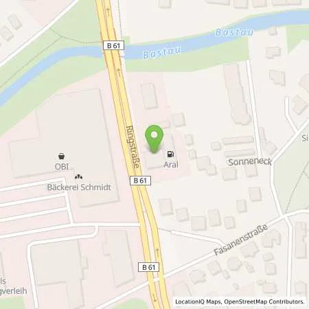 Standortübersicht der Tankstelle Aral Tankstelle in 32427 Minden