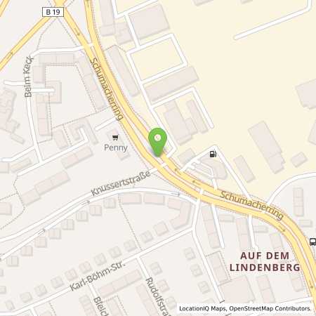 Standortübersicht der Benzin-Super-Diesel Tankstelle: KEMPTEN - SCHUMACHERRING 96 in 87437, Kempten