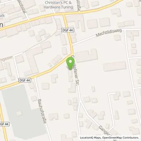 Standortübersicht der Tankstelle FRONTENHAUSEN - GANGKOFENER STR. 20 in 84160 Frontenhausen