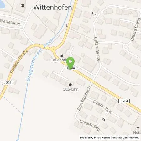 Standortübersicht der Tankstelle AVIA Xpress Automatenstation Deggenhausertal in 88693 Deggenhausertal