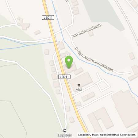 Standortübersicht der Benzin-Super-Diesel Tankstelle: TotalEnergies Eppstein in 65817, Eppstein