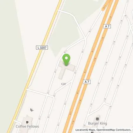 Standortübersicht der Tankstelle Aral Tankstelle, BAT UTTRICHSHAUSEN WEST in 36148 Kalbach