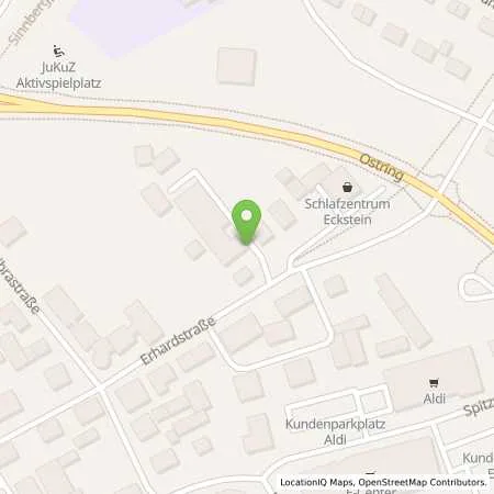 Standortübersicht der Tankstelle Baumbach Helmut in 97688 Bad Kissingen