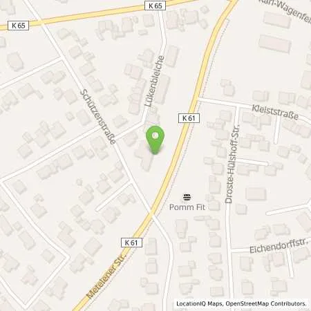 Standortübersicht der Tankstelle Robertino Buleti in 48493 Wettringen