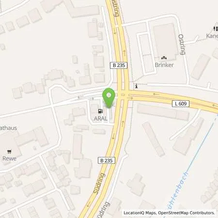 Standortübersicht der Tankstelle Aral Tankstelle in 45711 Datteln
