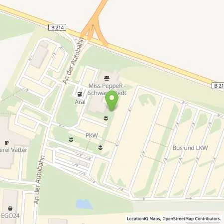 Standortübersicht der Tankstelle Aral Tankstelle in 29690 Buchholz/Aller