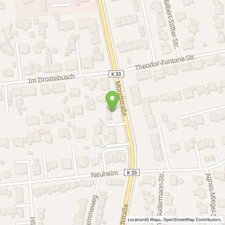 Standortübersicht der Tankstelle Helmut Schattauer in 48155 Münster