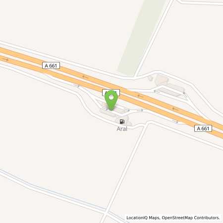 Standortübersicht der Benzin-Super-Diesel Tankstelle: Aral Tankstelle in 61352, Bad Homburg