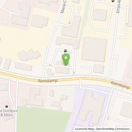 Standortübersicht der Tankstelle Elmshorn, Ramskamp 67 in 25337 Elmshorn