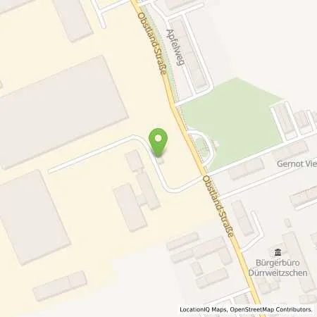 Standortübersicht der Tankstelle Gulf Dürrweitzschen in 04668 Grimma