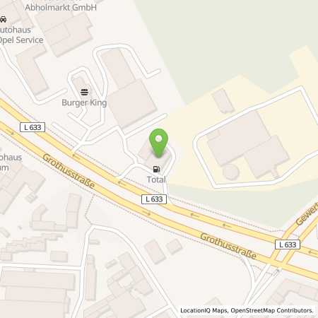 Standortübersicht der Benzin-Super-Diesel Tankstelle: TotalEnergies Gelsenkirchen in 45881, Gelsenkirchen