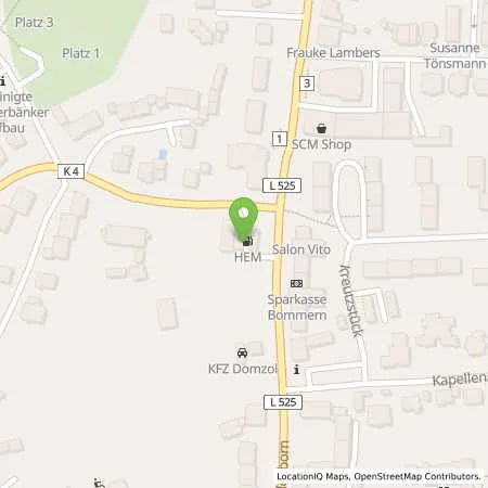 Standortübersicht der Tankstelle Witten, Bodenborn 50 in 58452 Witten