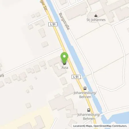 Standortübersicht der Tankstelle AVIA Tankstelle in 26903 Surwold