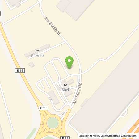 Standortübersicht der Benzin-Super-Diesel Tankstelle: Shell Giengen Am Buehlfeld 3 in 89537, Giengen