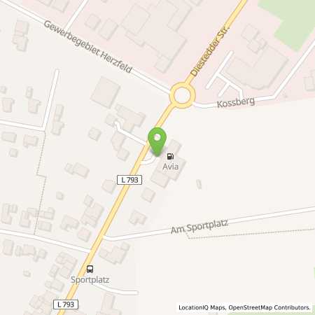 Standortübersicht der Benzin-Super-Diesel Tankstelle: Fricke in 59510, Lippetal
