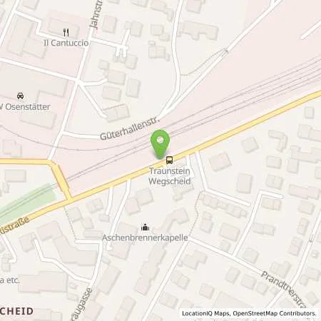 Standortübersicht der Tankstelle Aral Tankstelle in 83278 Traunstein