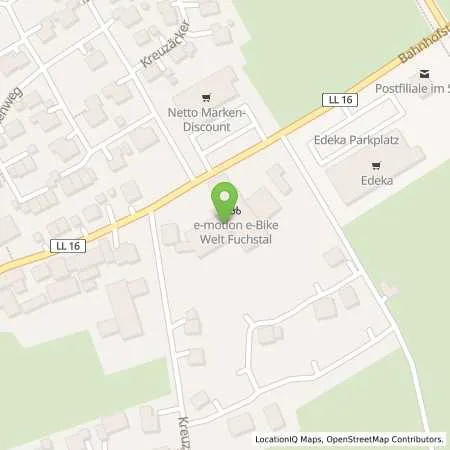 Standortübersicht der Tankstelle Seel Mineraloele GmbH Co. KG in 86925 Fuchstal (Leeder)