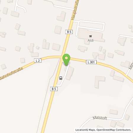 Standortübersicht der Benzin-Super-Diesel Tankstelle: Elan Suederluegum in 25923, Suederluegum