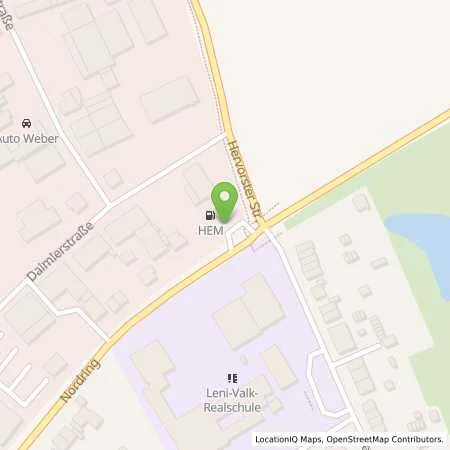 Standortübersicht der Tankstelle Goch, Nordring 62 in 47574 Goch