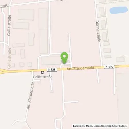 Standortübersicht der Tankstelle Fricke in 30853 Langenhagen