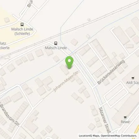 Standortübersicht der Tankstelle Aral Tankstelle in 76316 Malsch