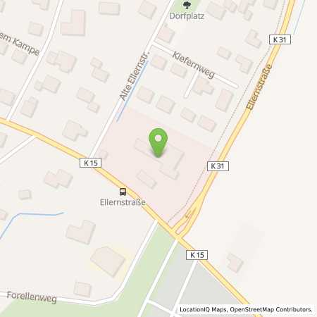 Standortübersicht der Benzin-Super-Diesel Tankstelle: Calpam Tankstelle in 32479, Hille