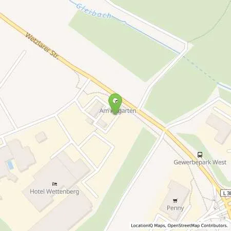 Standortübersicht der Tankstelle Aral Tankstelle in 35435 Wettenberg