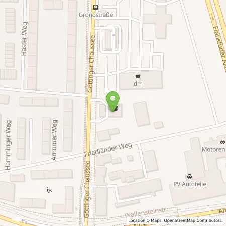 Standortübersicht der Tankstelle Esso Tankstelle in 30459 HANNOVER