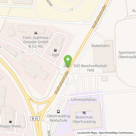 Standortübersicht der Benzin-Super-Diesel Tankstelle: ENI in 93083, Obertraubling