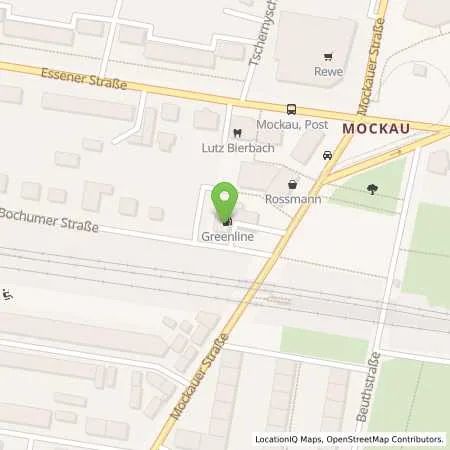 Standortübersicht der Tankstelle Greenline Leipzig in 04357 Leipzig