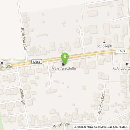 Standortübersicht der Tankstelle T Dortmund in 44319 Dortmund