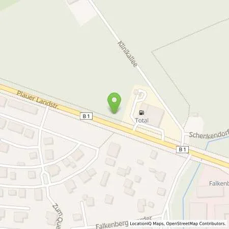 Standortübersicht der Tankstelle TotalEnergies Brandenburg in 14772 Brandenburg an der Havel