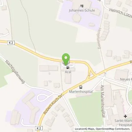 Standortübersicht der Tankstelle Aral Tankstelle in 53115 Bonn