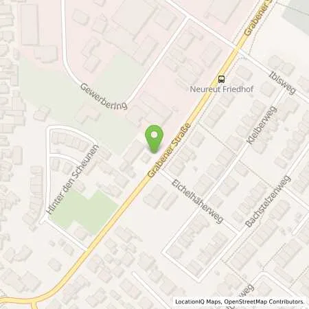 Standortübersicht der Tankstelle T Karlsruhe in 76149 Karlsruhe