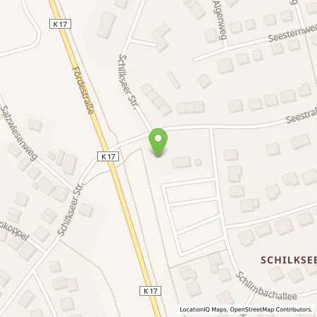 Standortübersicht der Tankstelle Sb Kiel Seestr.2 in 24159 Kiel