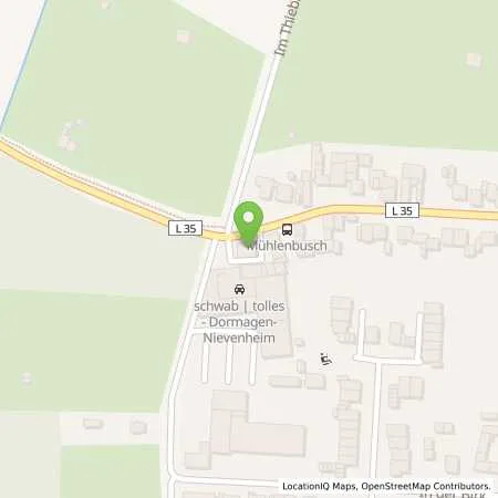 Standortübersicht der Tankstelle PM in 41542 Dormagen