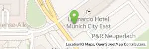 Strom (Elektro) Tankstelle Leonardo Hotel Munich City East 81739 München