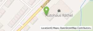 Position der Tankstelle Autohaus Räthel GmbH