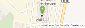 Position der Tankstelle ALDI SÜD