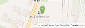 Position der Tankstelle BK Benzin-Kontor AG
