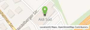 Position der Tankstelle ALDI SÜD