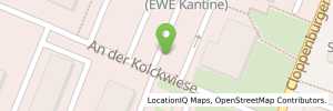 Position der Tankstelle EWE Go GmbH